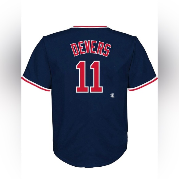 MLB Boston Red Sox Youth Jersey #11 Devers - Picture 2 of 9